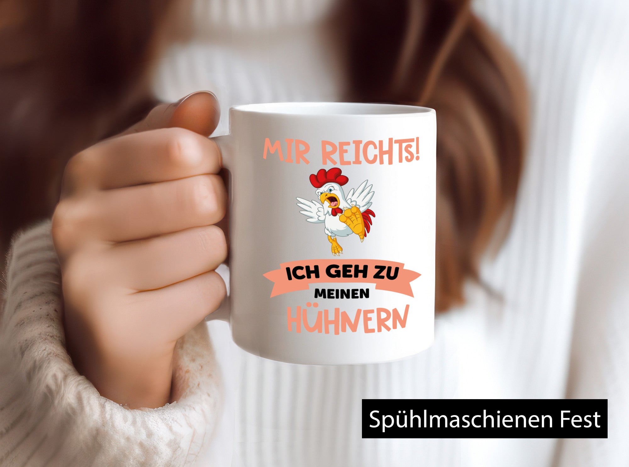 Meine Hühner | Bauernhof Stall lustig Bauer Geschenk Humor Geschenkidee