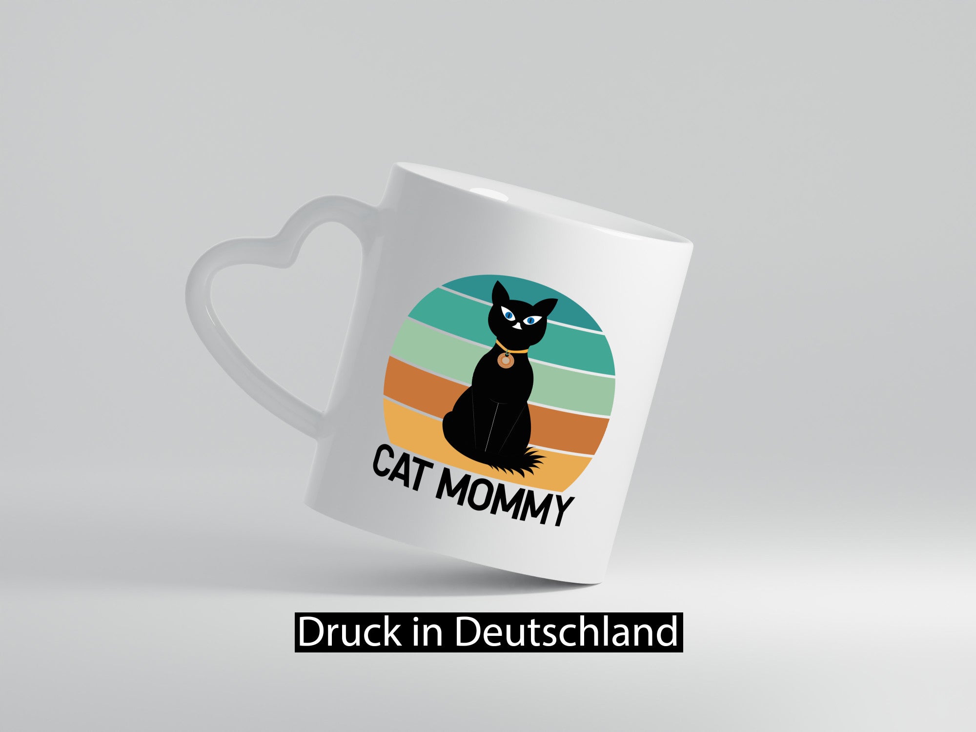 Cat Mommy | Katzenmama niedliche Katze Tierliebhaber Humor Familie Geschenkidee