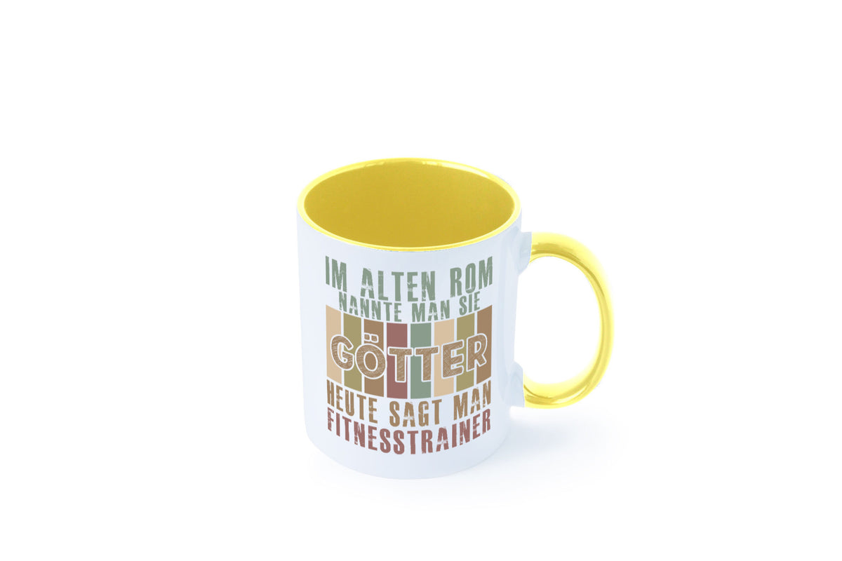 Heute sagt man: Fitnesstrainer | Personal Trainer Geschenkidee Humor Tasse