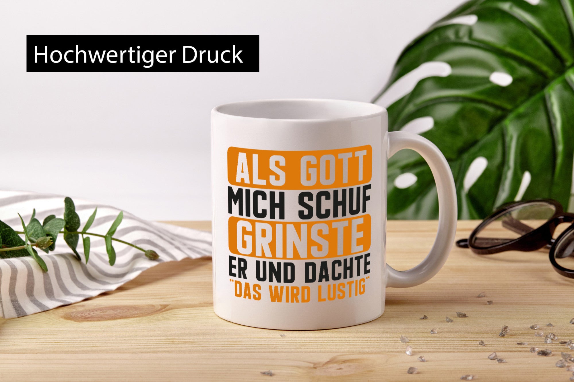 Als Gott mich Grinste er | Das wird Lustig Nerven lustiger Spruch Geschenk