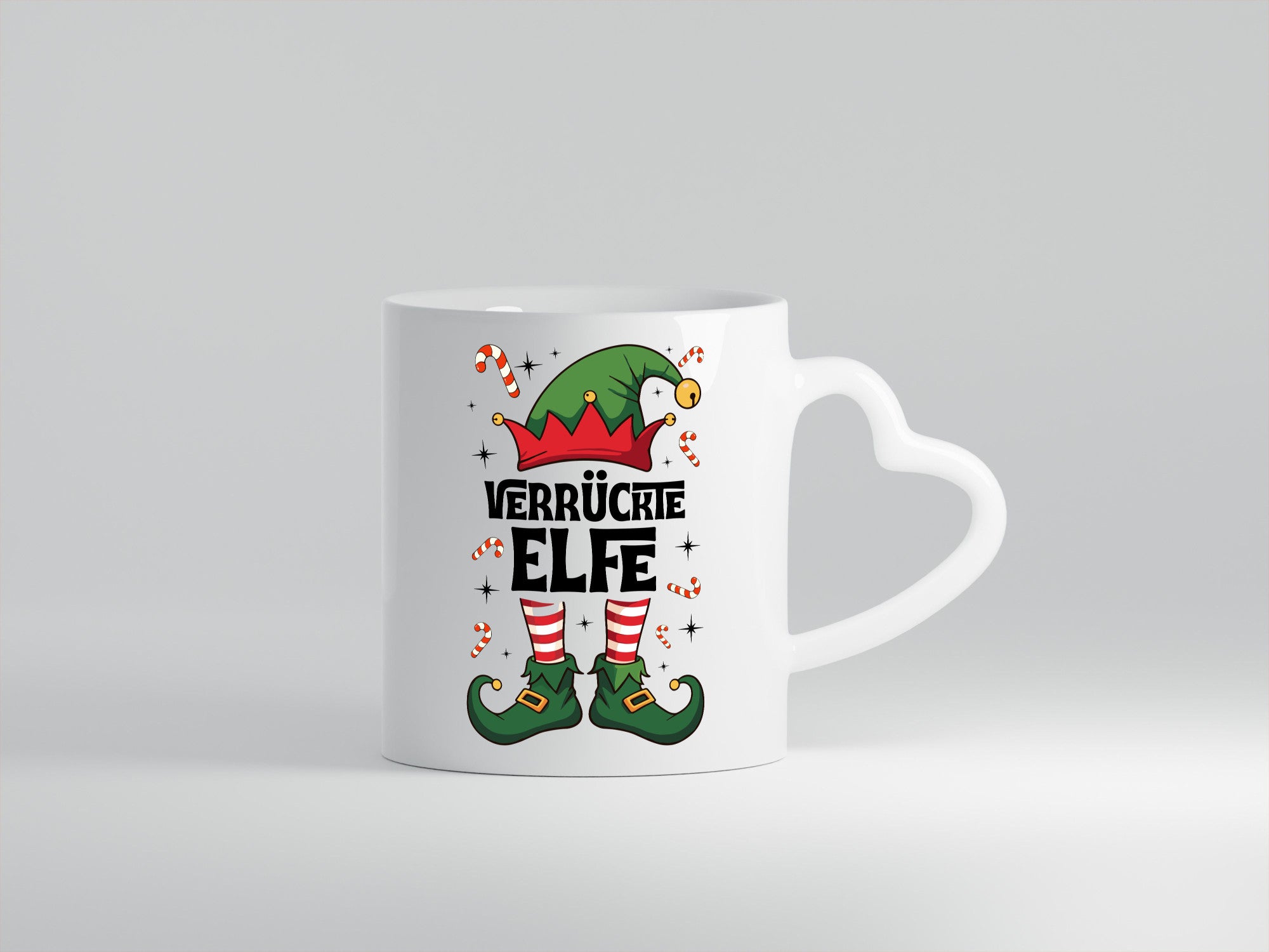 Verrückte Elfe | Weihnachtself Weihnachten Geschenkidee Humor Tasse