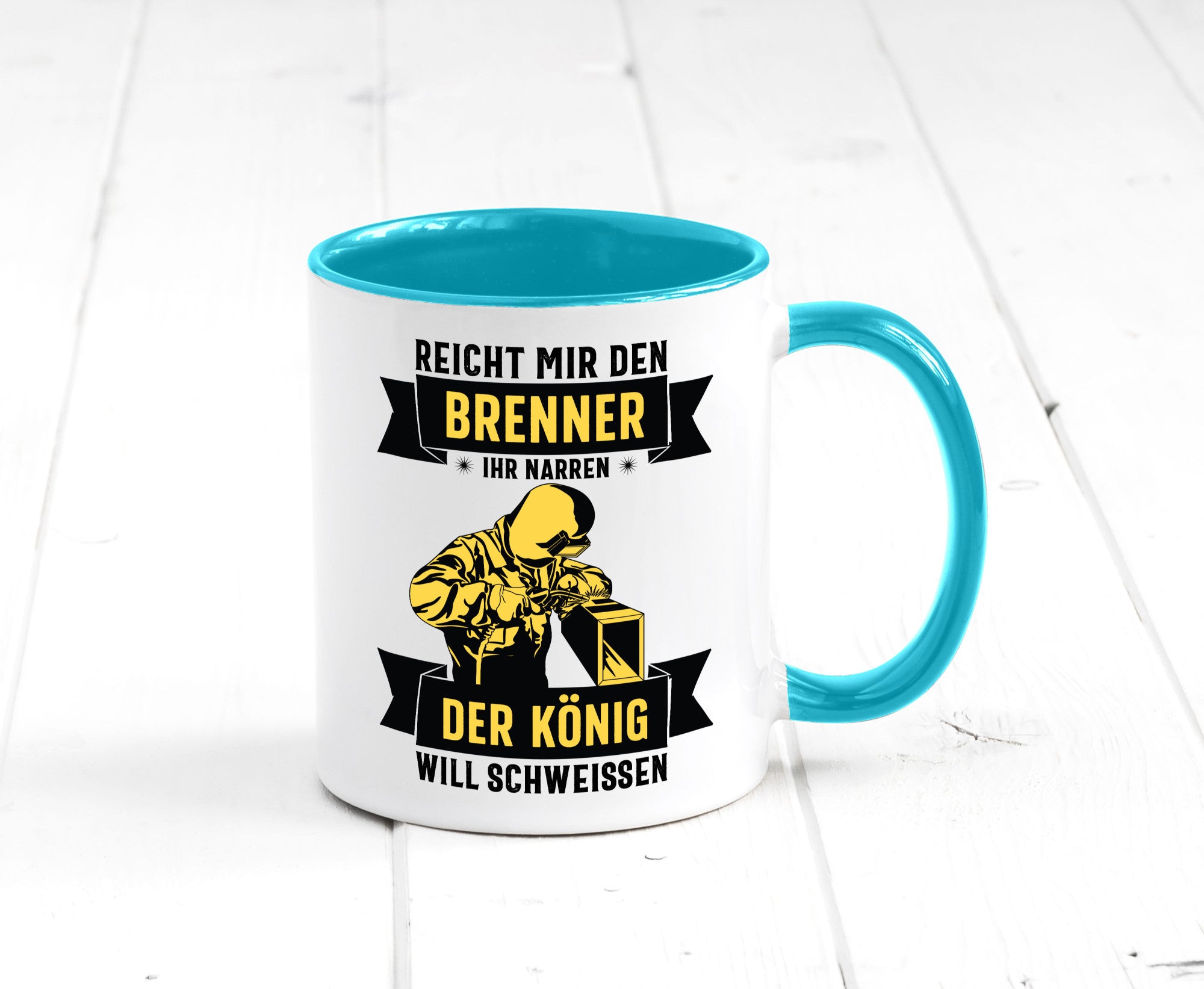 König will schweissen | Schweisser Sterne lustiger Spruch Geschenk Humor