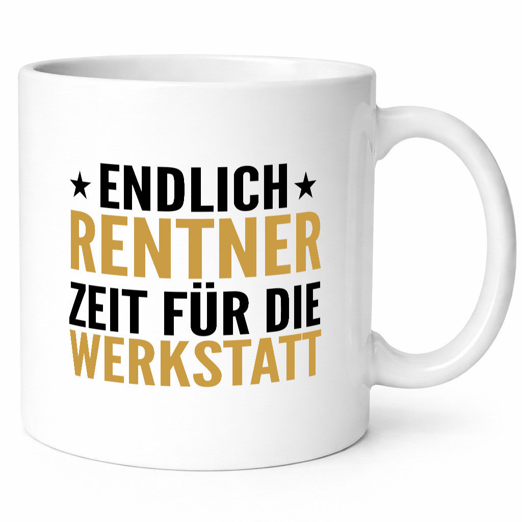 Rentner zeit für die Werkstatt | Ruhestand Handwerker v2 lustiger Spruch