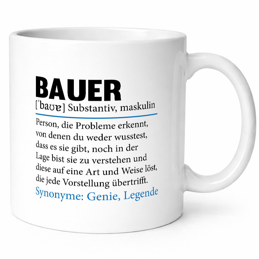 Bauer | Landwirt Bauernhof Landwirtschaft Humor Geschenkidee Tasse