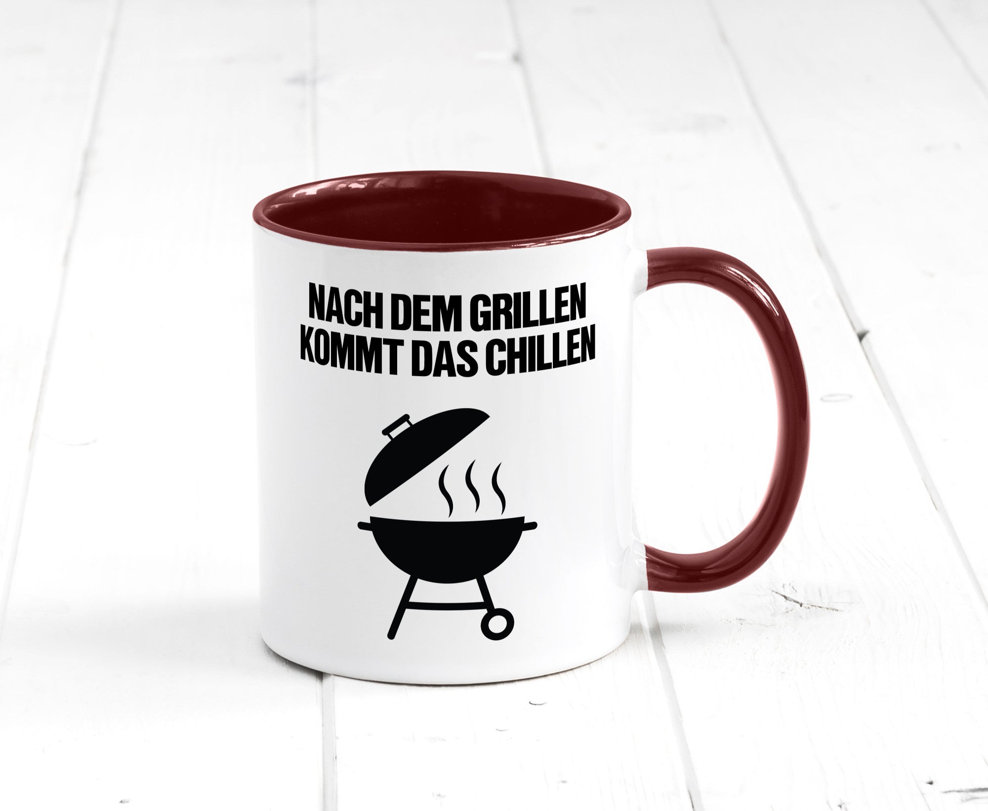 Nach dem Grillen kommt das Chillen | Grillmeister Party Geschenk Humor