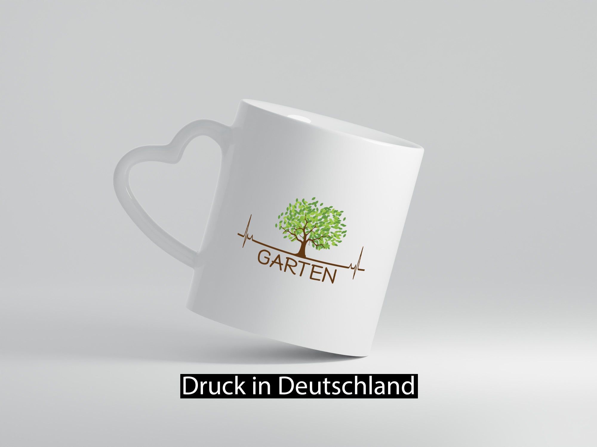 Garten Herzschlag | Gärtner Liebe gärtnern lustiger Spruch Geschenk Humor