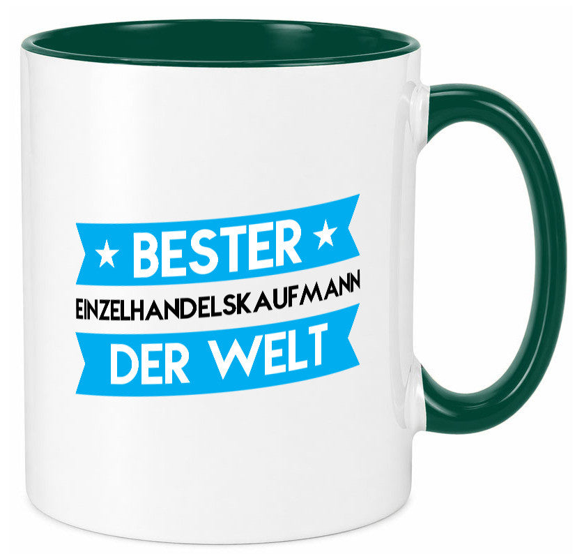 Bester Einzelhandelskaufmann | Einzelhandel Geschenk Humor Geschenkidee Tasse