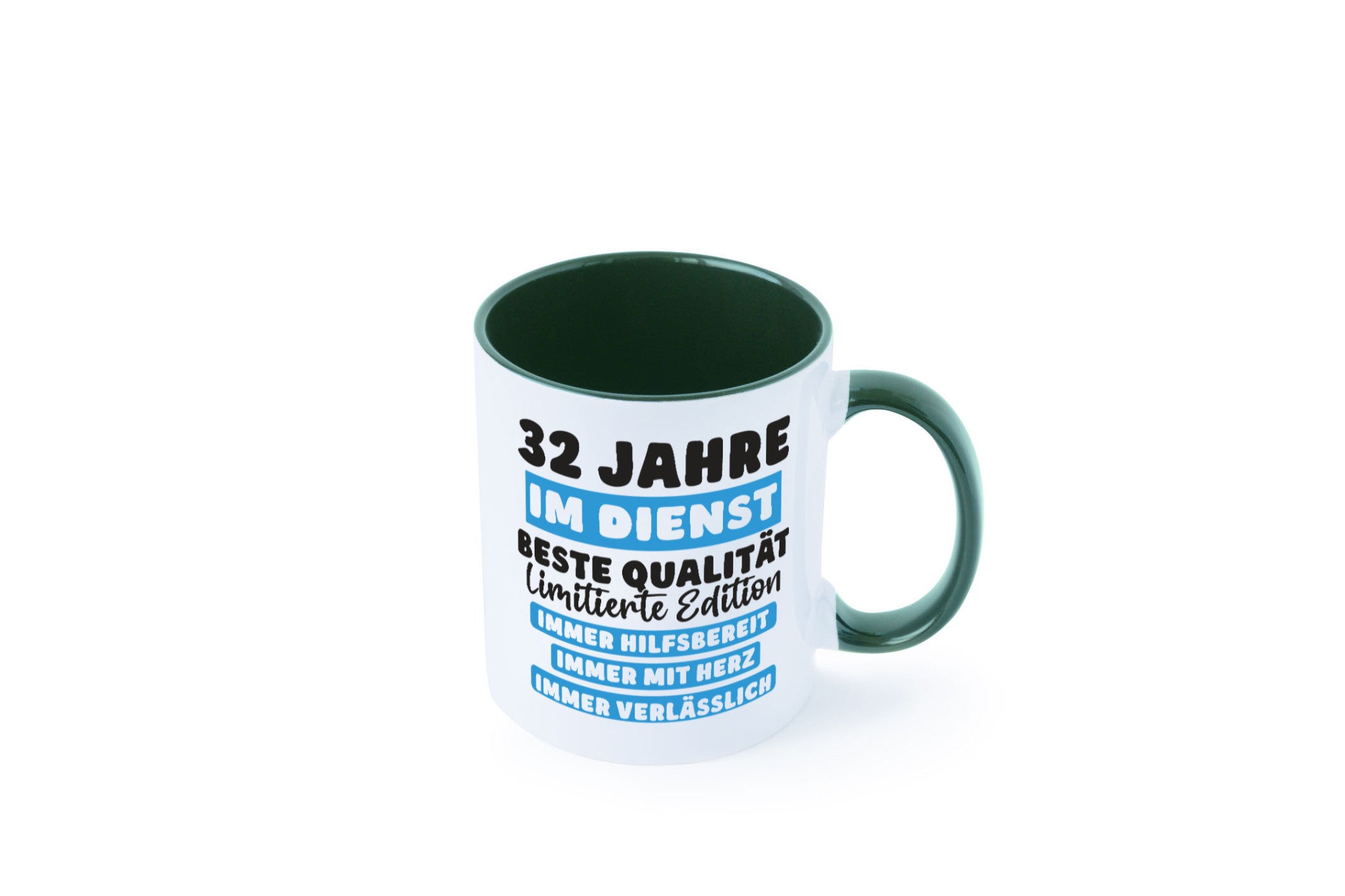 32 Jahre im Dienst | Jubiläum Arbeit v6 Geschenk Kollegen Büro lustiger Spruch