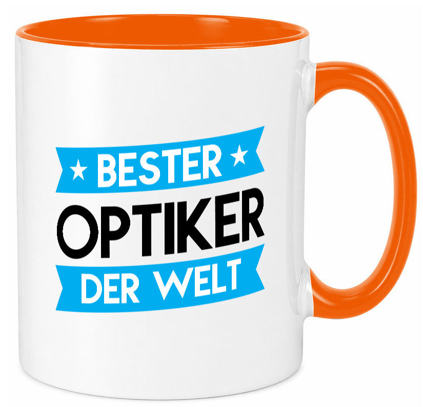 Bester Optiker | Augenoptiker Geschenkidee Humor Tasse