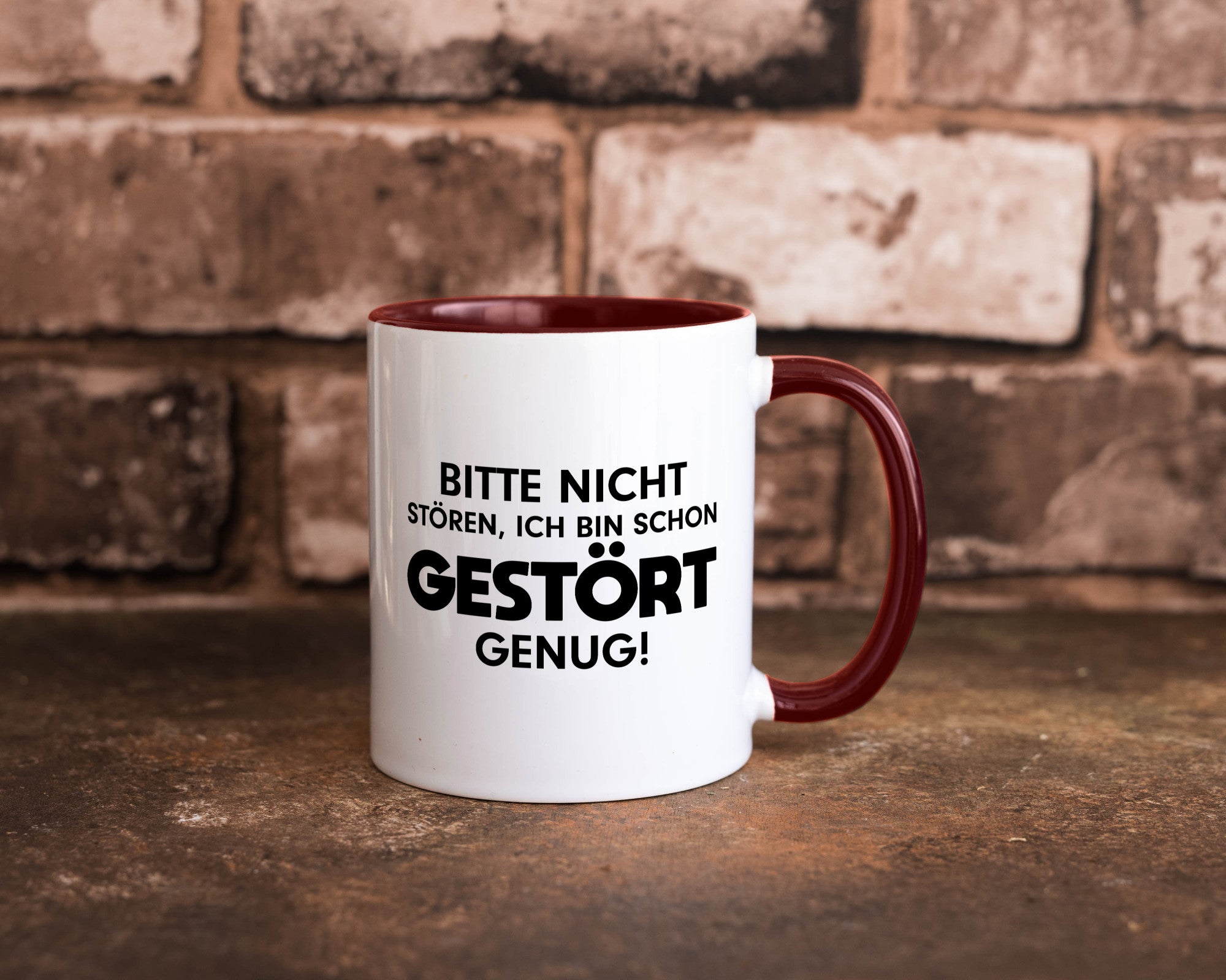 Bitte nicht stören | ich bin gestört Crazy lustig Humor Geschenkidee Geschenk