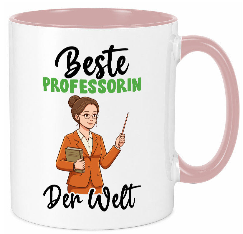 Beste Professorin | Uni Universität v2 Humor Geschenkidee Tasse