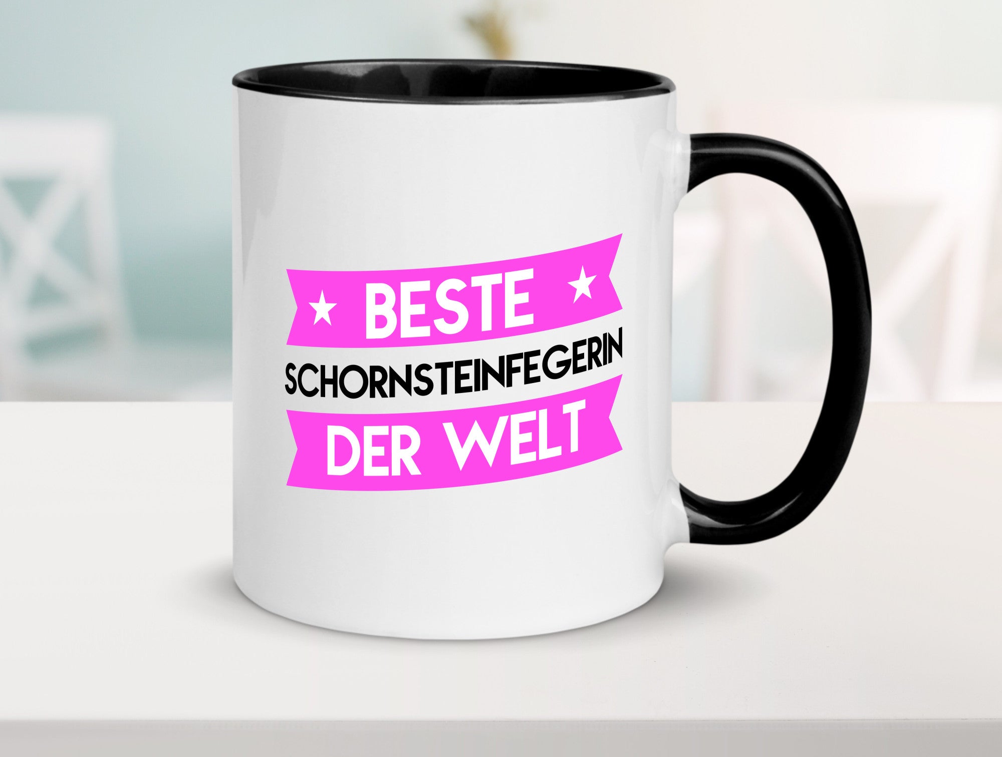 Beste Schornsteinfegerin | Kaminkehrer Handwerk lustig Humor Geschenkidee