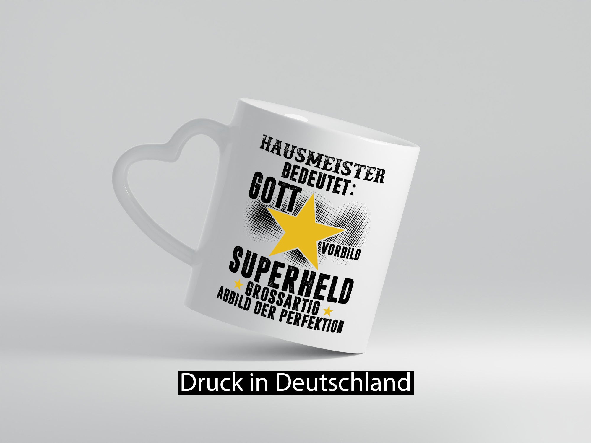 Bedeutung von Hausmeister | Hauswart lustiger Spruch Geschenk Humor