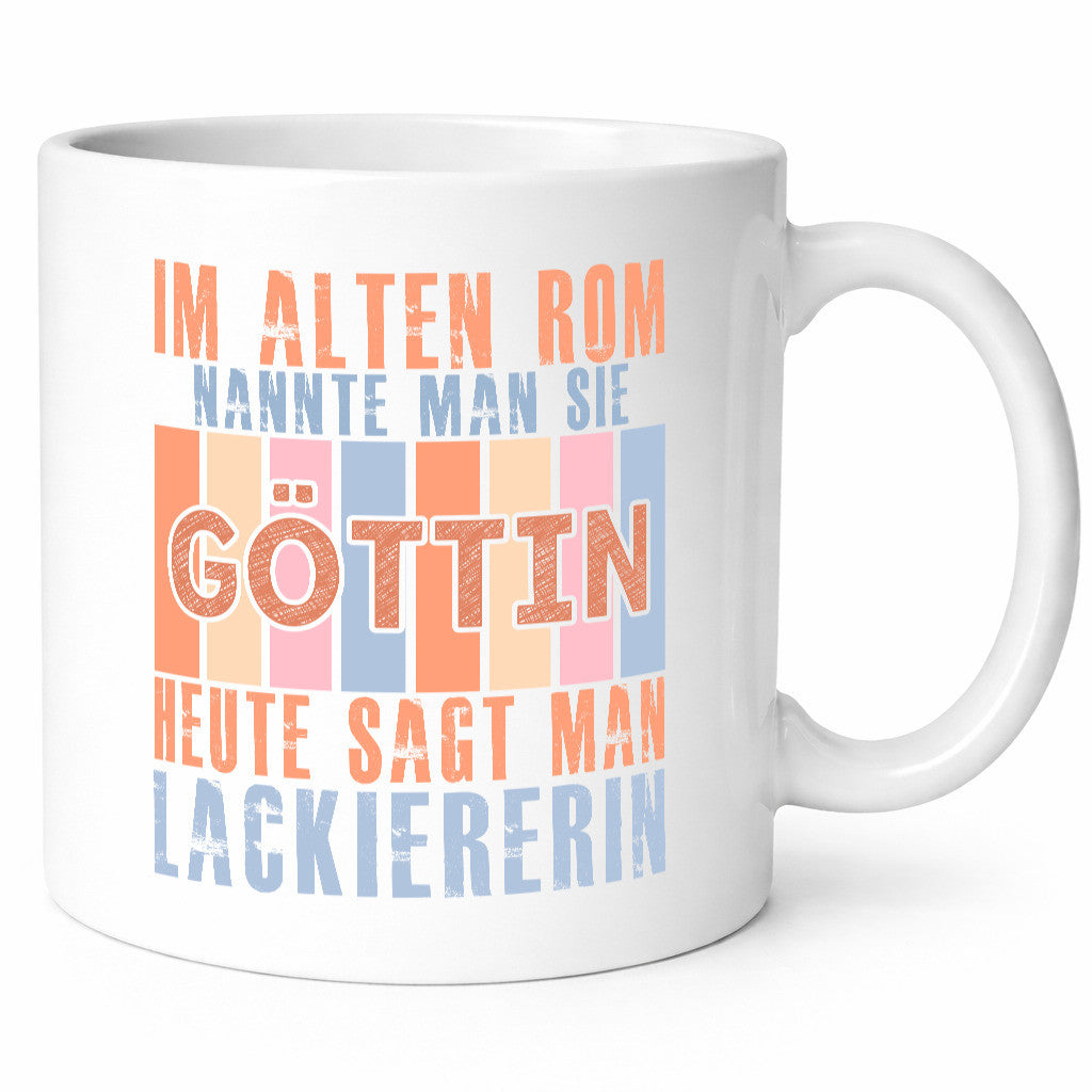 Heute sagt man: Lackiererin | lackieren Geschenk Humor Geschenkidee lustiger