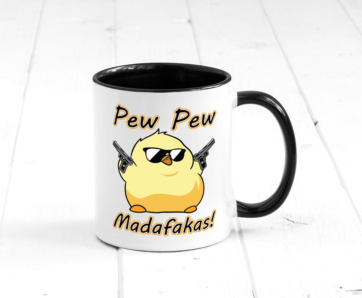 Pew Madafakas Lustig Geschenkidee Humor Tasse