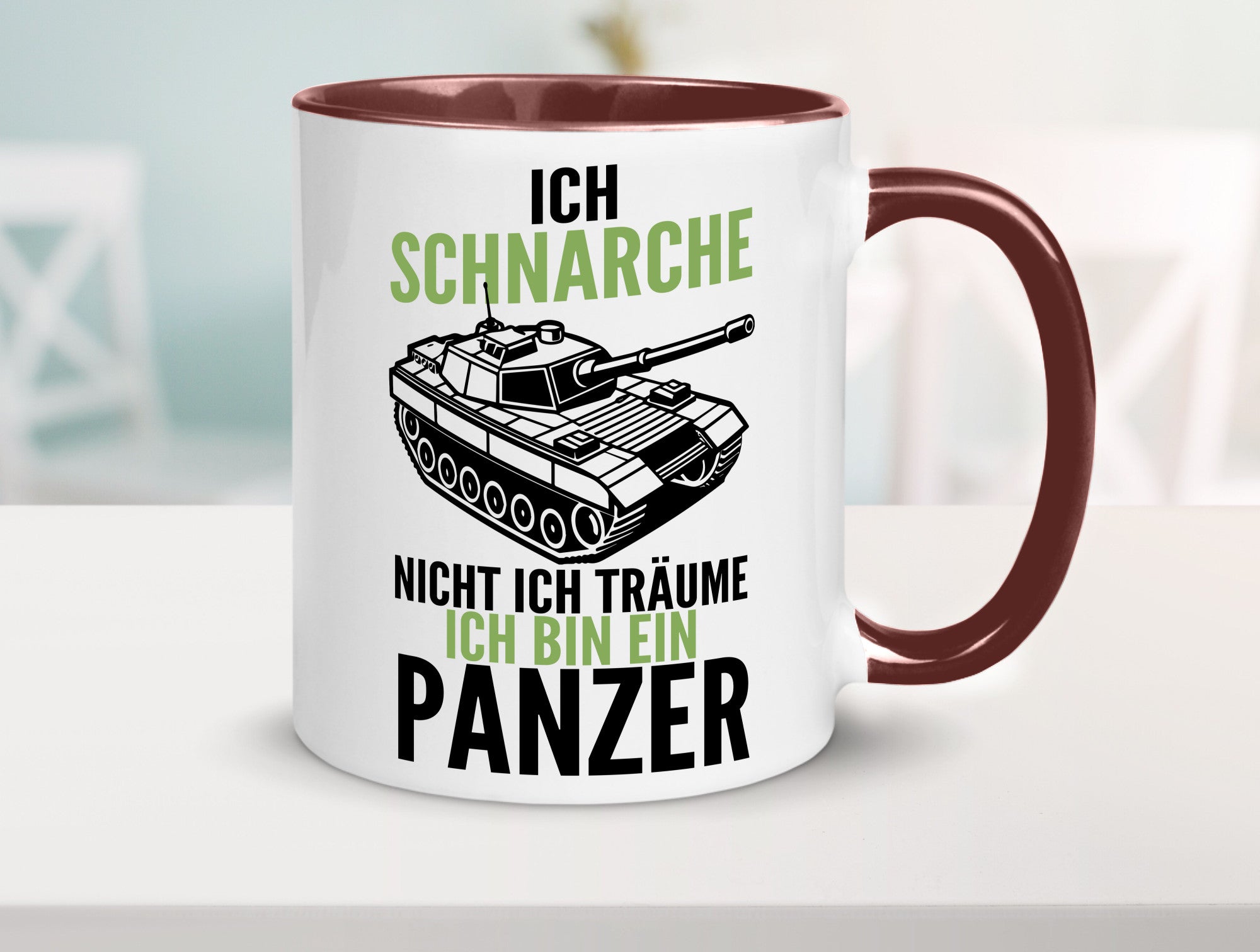 Träume bin ein Panzer | Panzerfahrer Tigerpanzer WW2 v2 lustig Humor