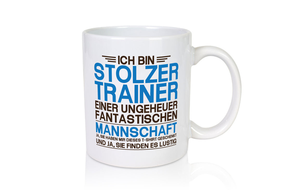 Stolzer Trainer einer fantastischen Mannschaft | Striche Geschenkidee Humor
