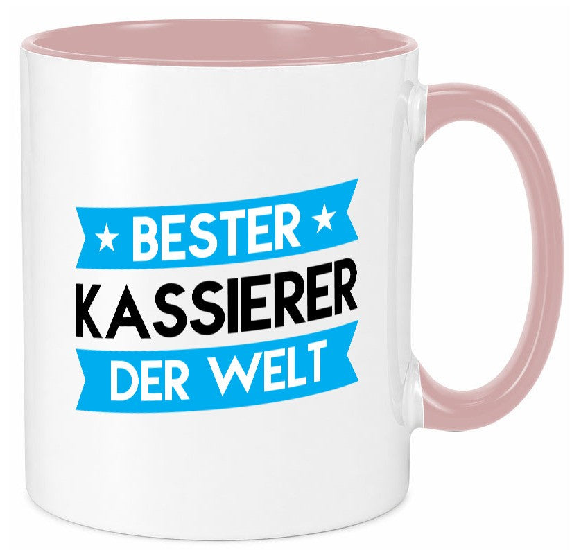 Bester Kassierer lustiger Spruch Geschenk Humor Geschenkidee Tasse