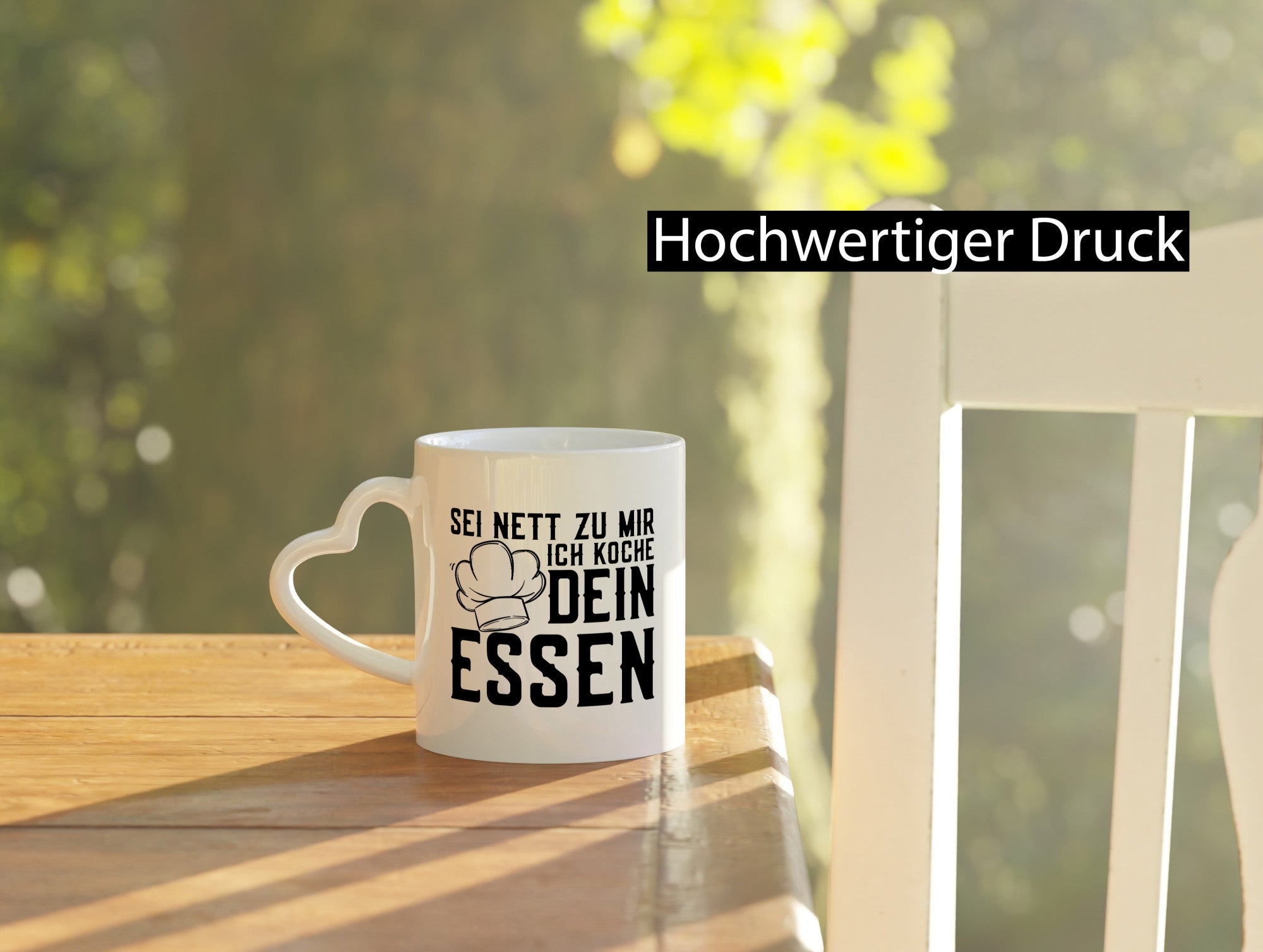 Sei nett zu mir | Koch Haubenkoch Küche Küchenchef lustiger Spruch Geschenk