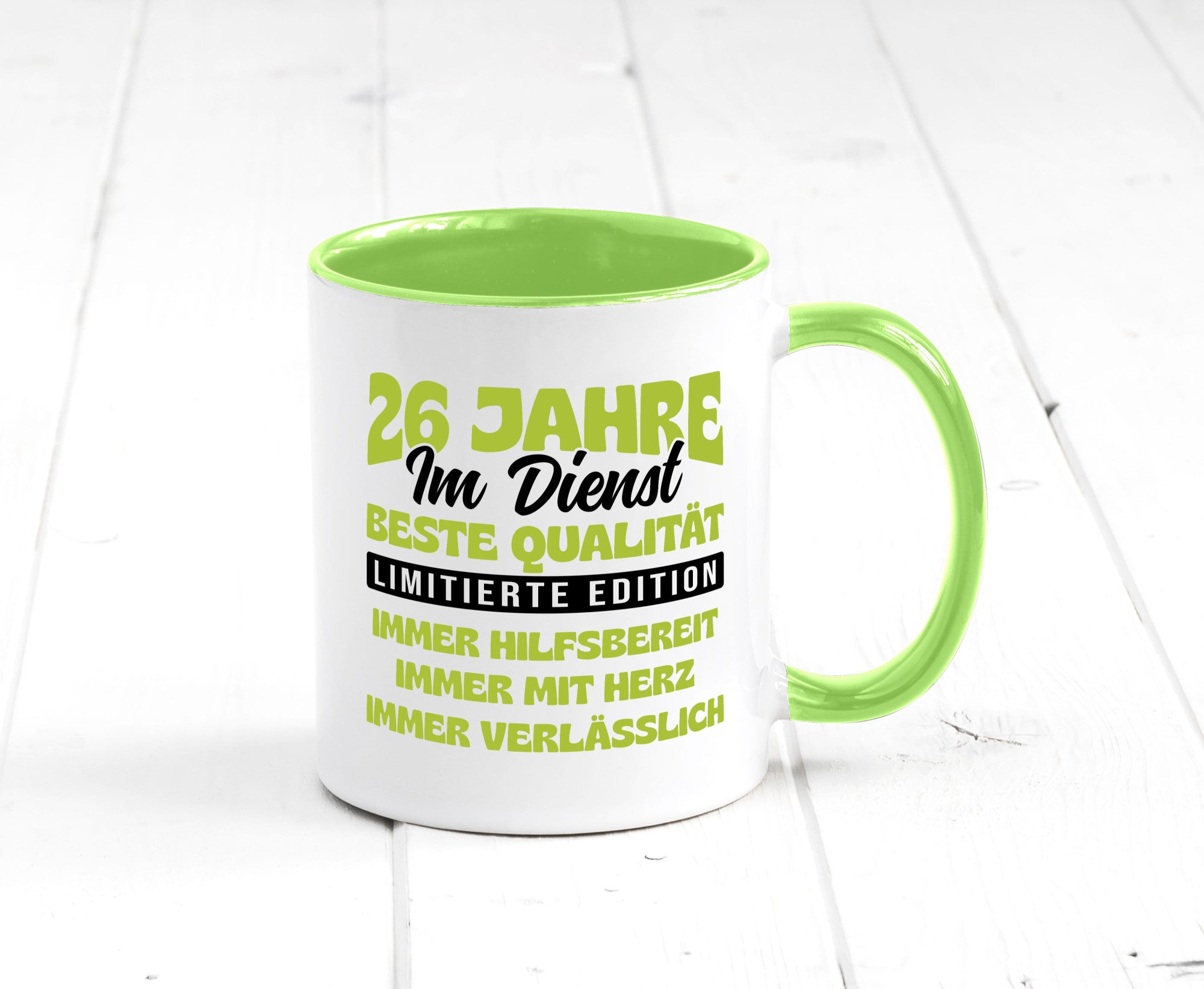 26 Jahre im Dienst | Jubiläum Arbeit v4 Geschenk Kollegen Büro lustiger Spruch