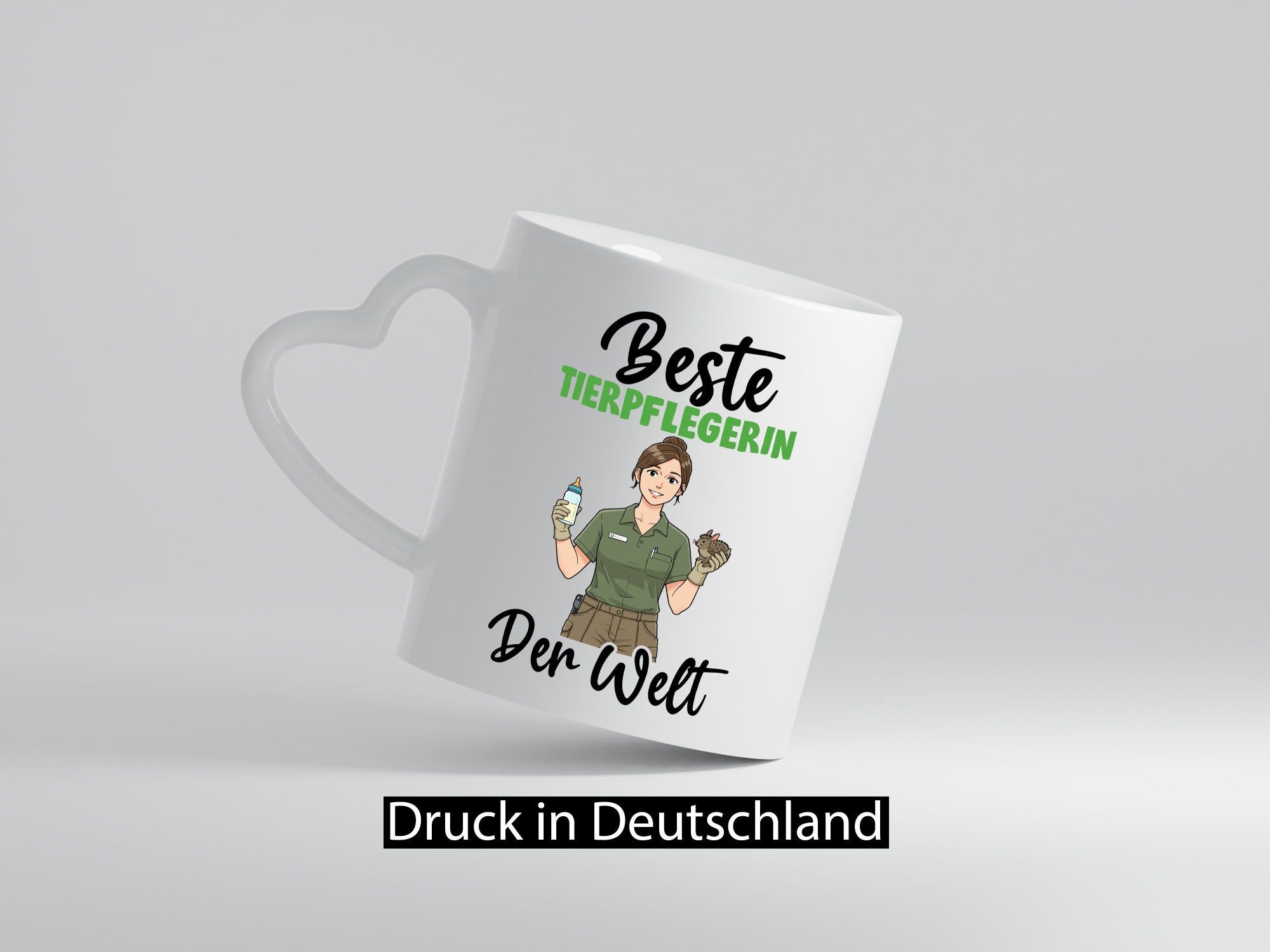 Beste Tierpflegerin | Pflegeberuf Tierheim v2 Geschenk Arbeit Kollegen Büro