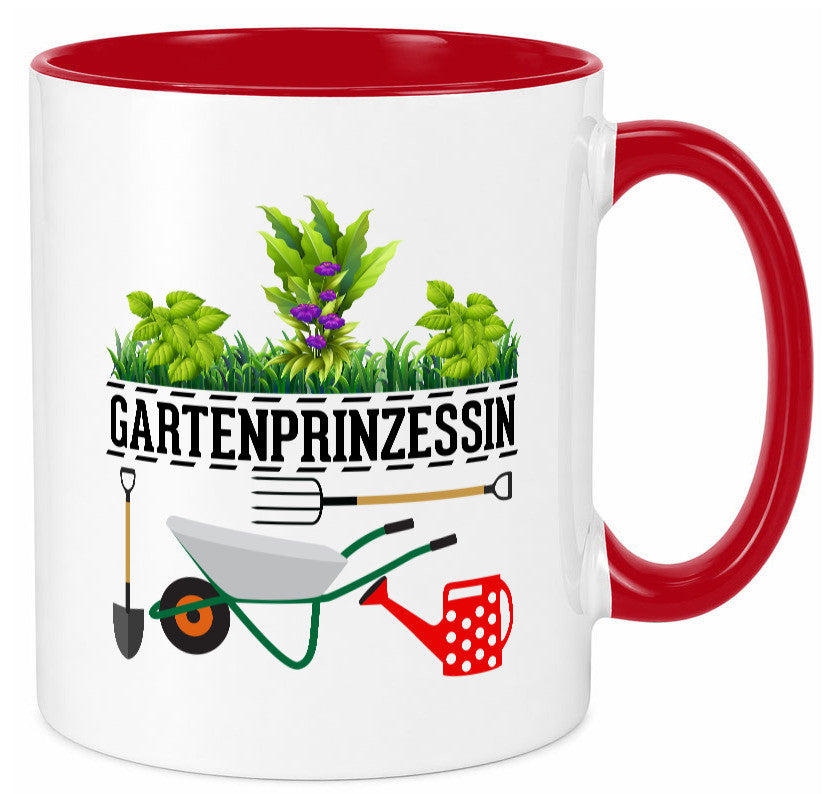 Gartenprinzessin | Gärtnerin Gartenliebhaber Geschenk Humor Geschenkidee