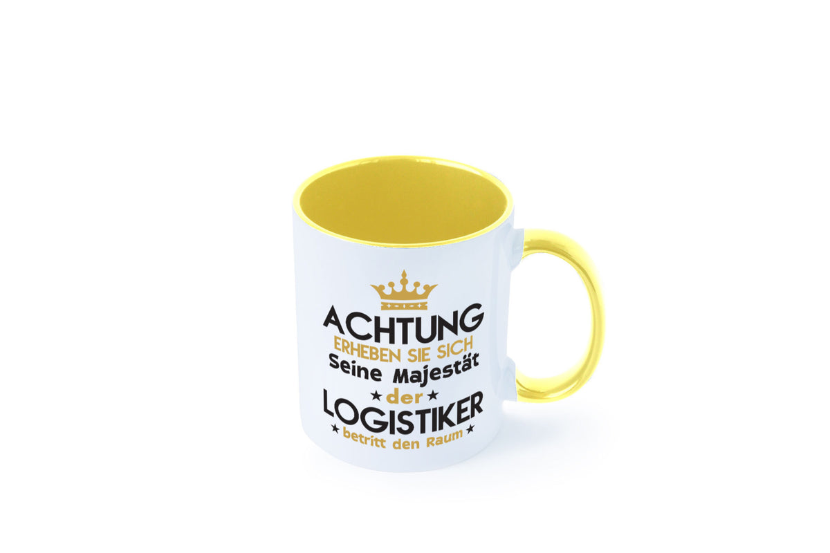 Seine Majestät Logistiker | Beruf Logistik lustiger Spruch Geschenk Arbeit Tasse