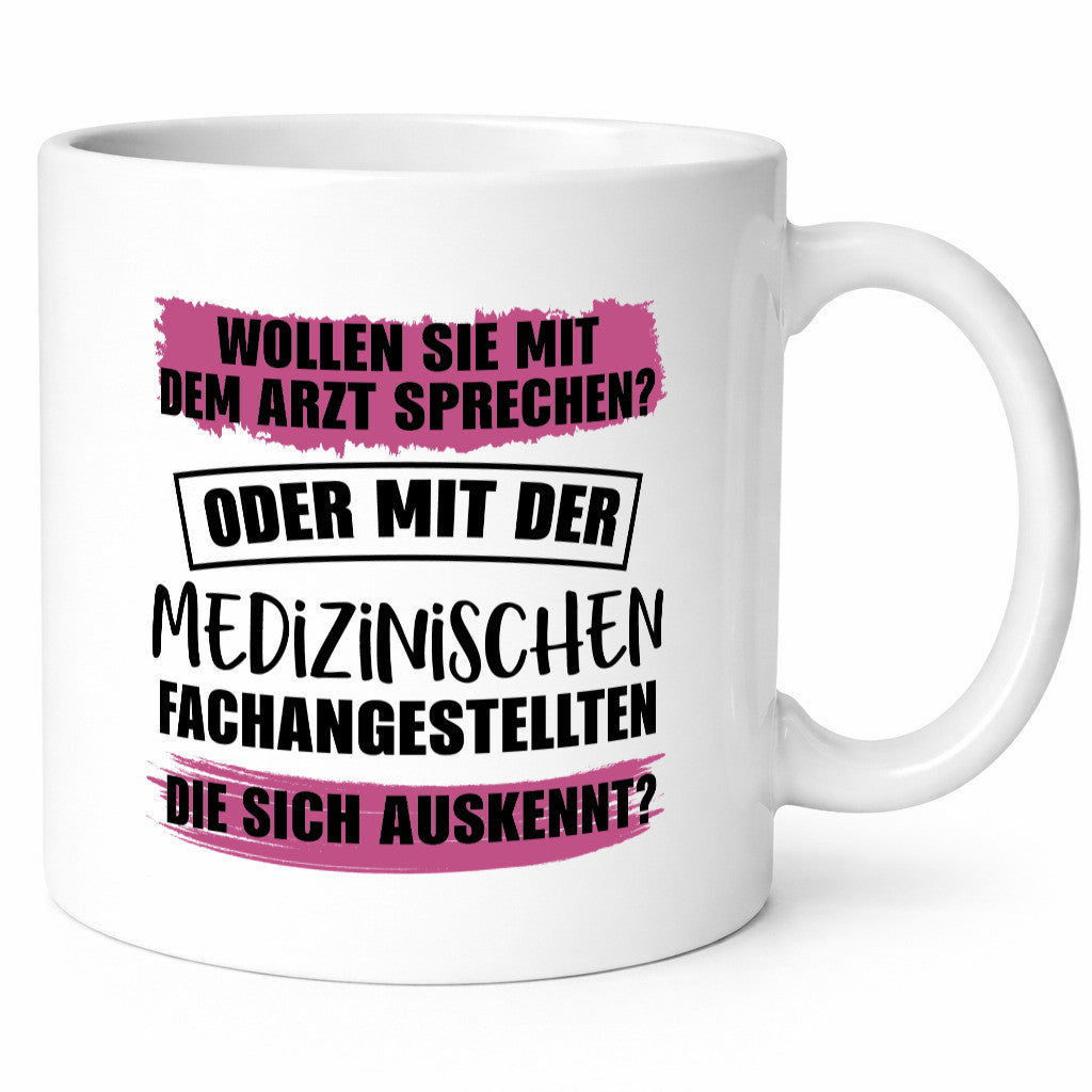 Medizinische Fachangestellte | Beruf Tasse MFA Geschenkidee Arbeit Kollegen