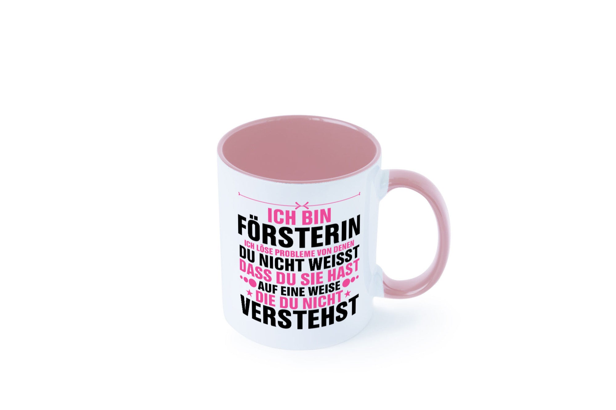 Löse Probleme: Försterin | Forst Arbeit lustiger Spruch Geschenk Kollegen Büro