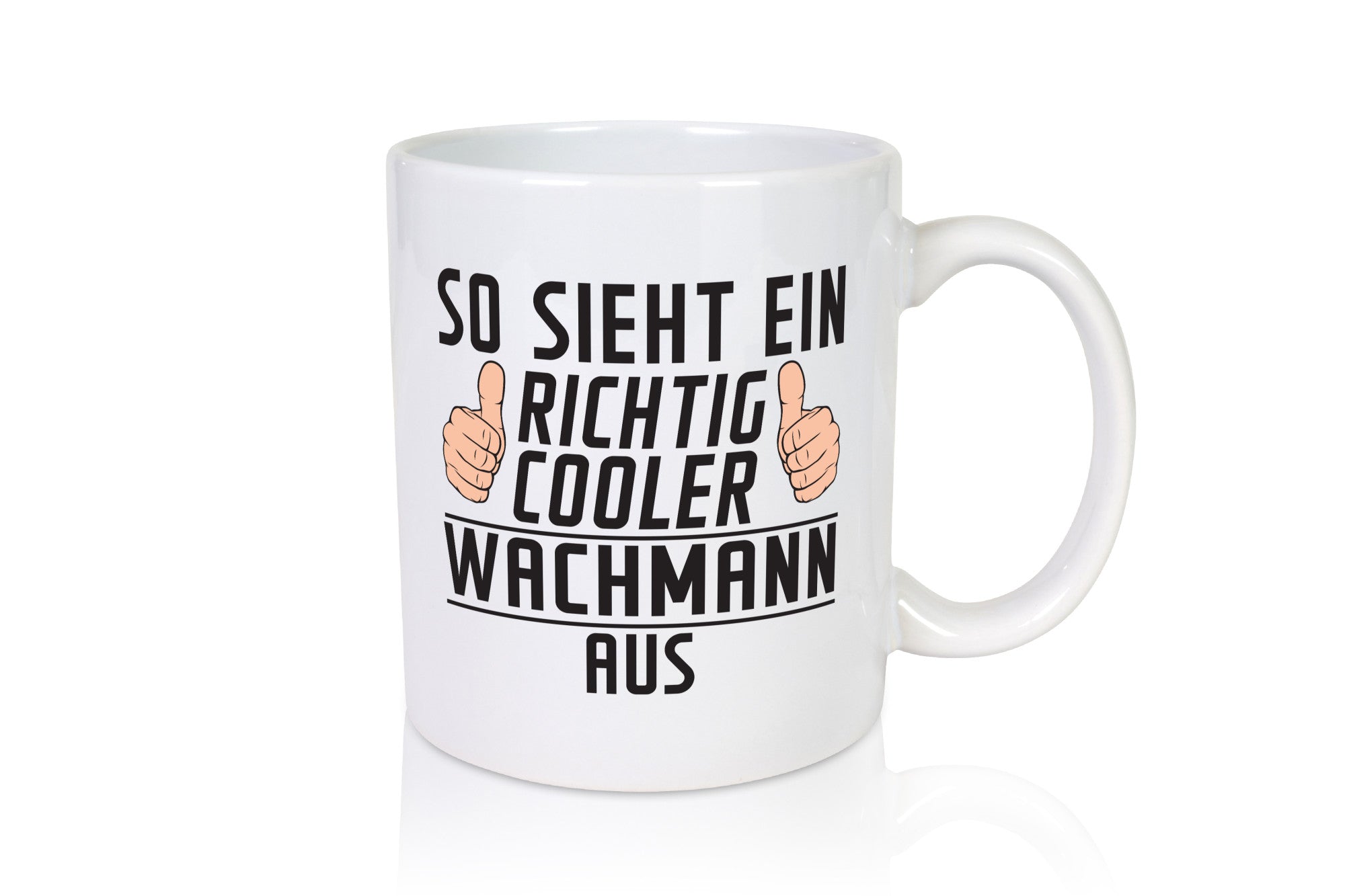 Richtig Cooler Wachmann | Wachpersonal Nachtwächter lustig Humor Geschenkidee