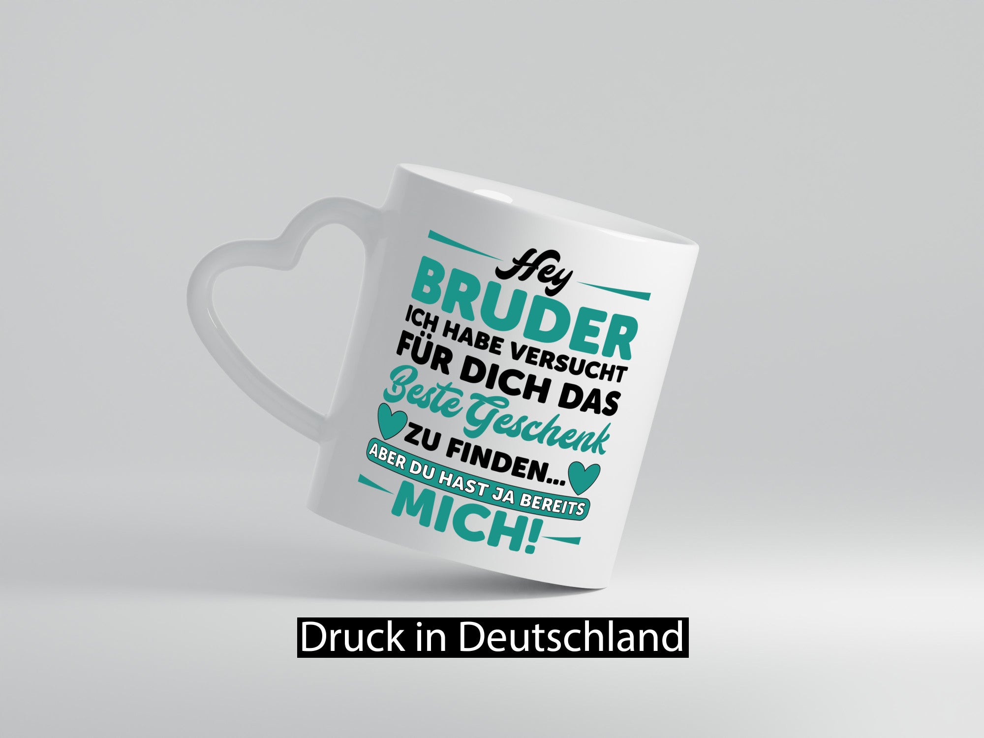 Hey Bruder | Spruch Tasse Geschwisterliebe lustig lustiger Geschenk Humor