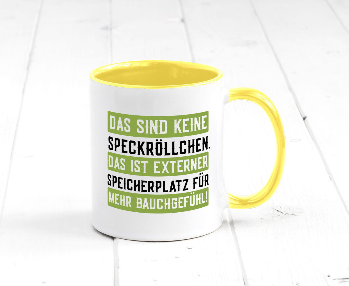 Keine Speckröllchen | Softwareentwickler PC Körperfülle Geschenkidee Humor Tasse