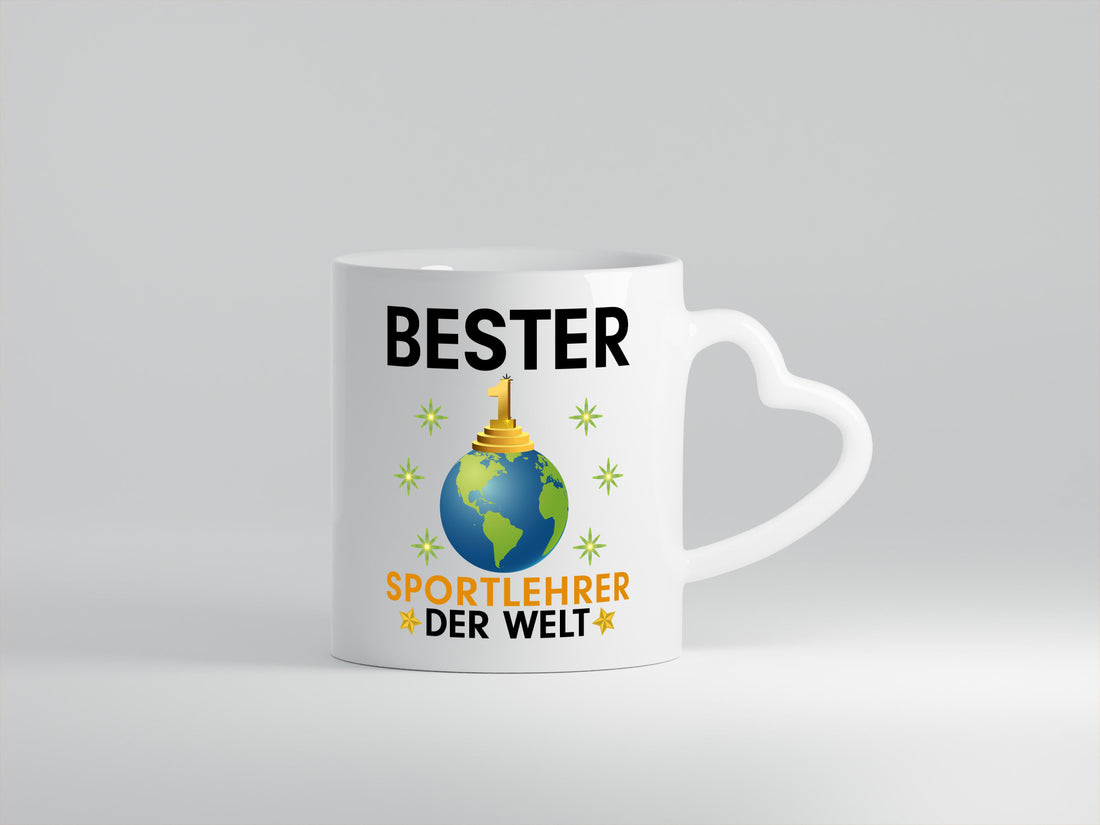 Welt Bester Sportlehrer | Lehrer Sport lustig Humor Geschenkidee Geschenk Tasse