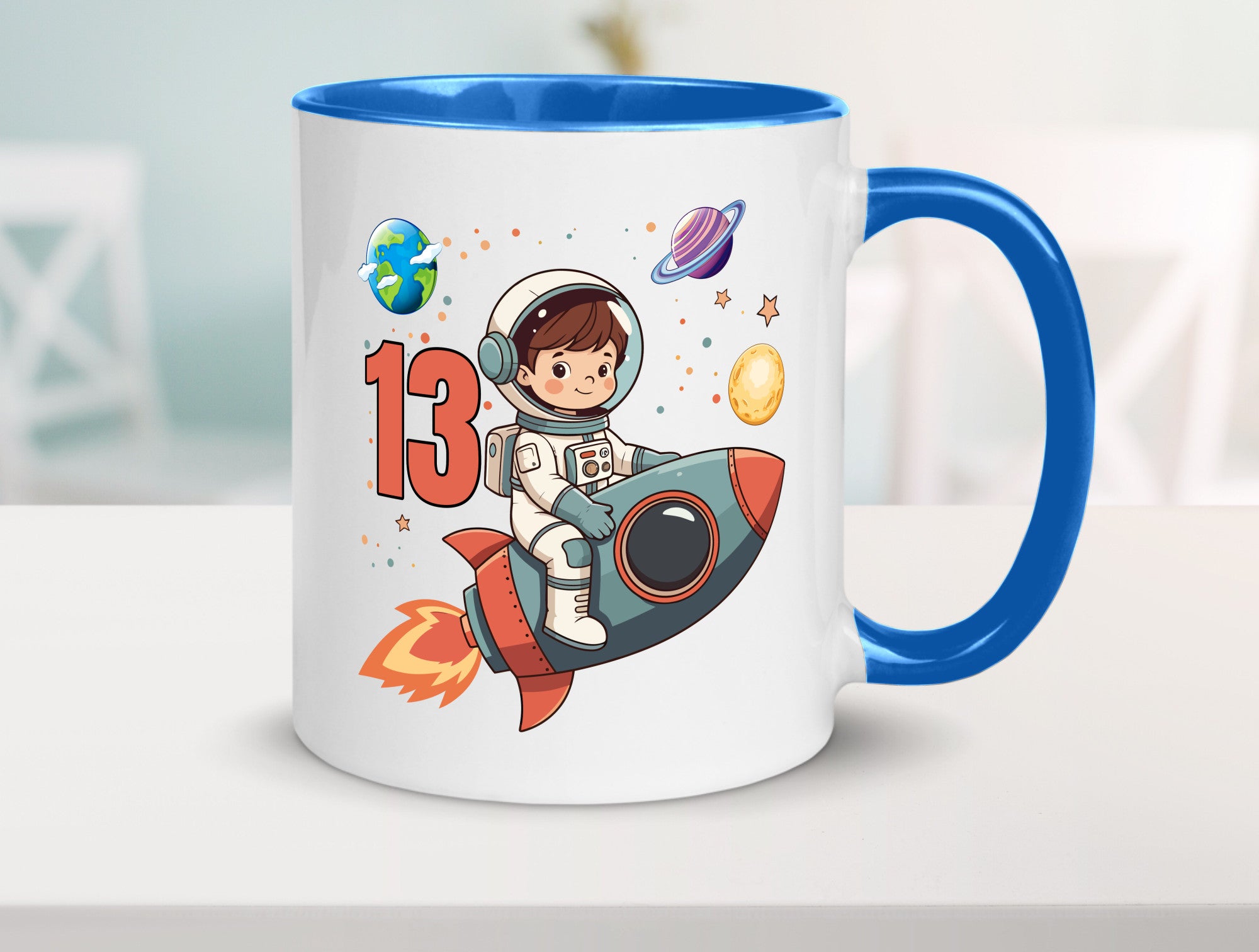 13. Geburtstag | 13 Jahre Astronaut Weltraum lustiger Spruch Geschenk