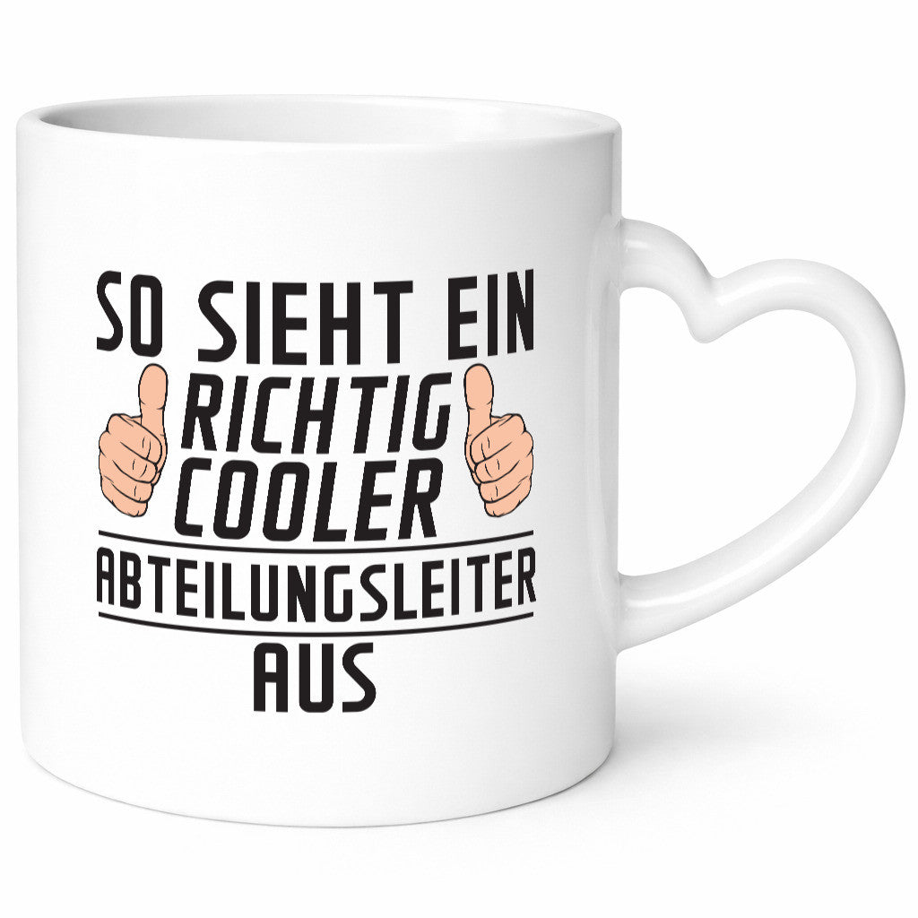 Richtig Cooler Abteilungsleiter| Führungskraft lustiger Spruch Geschenk Humor