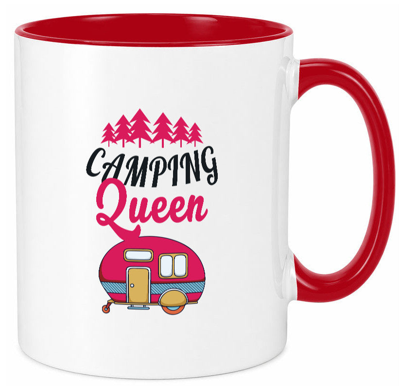 Camping Queen | Natur Lagerfeuer Geschenk Humor Geschenkidee lustiger Spruch