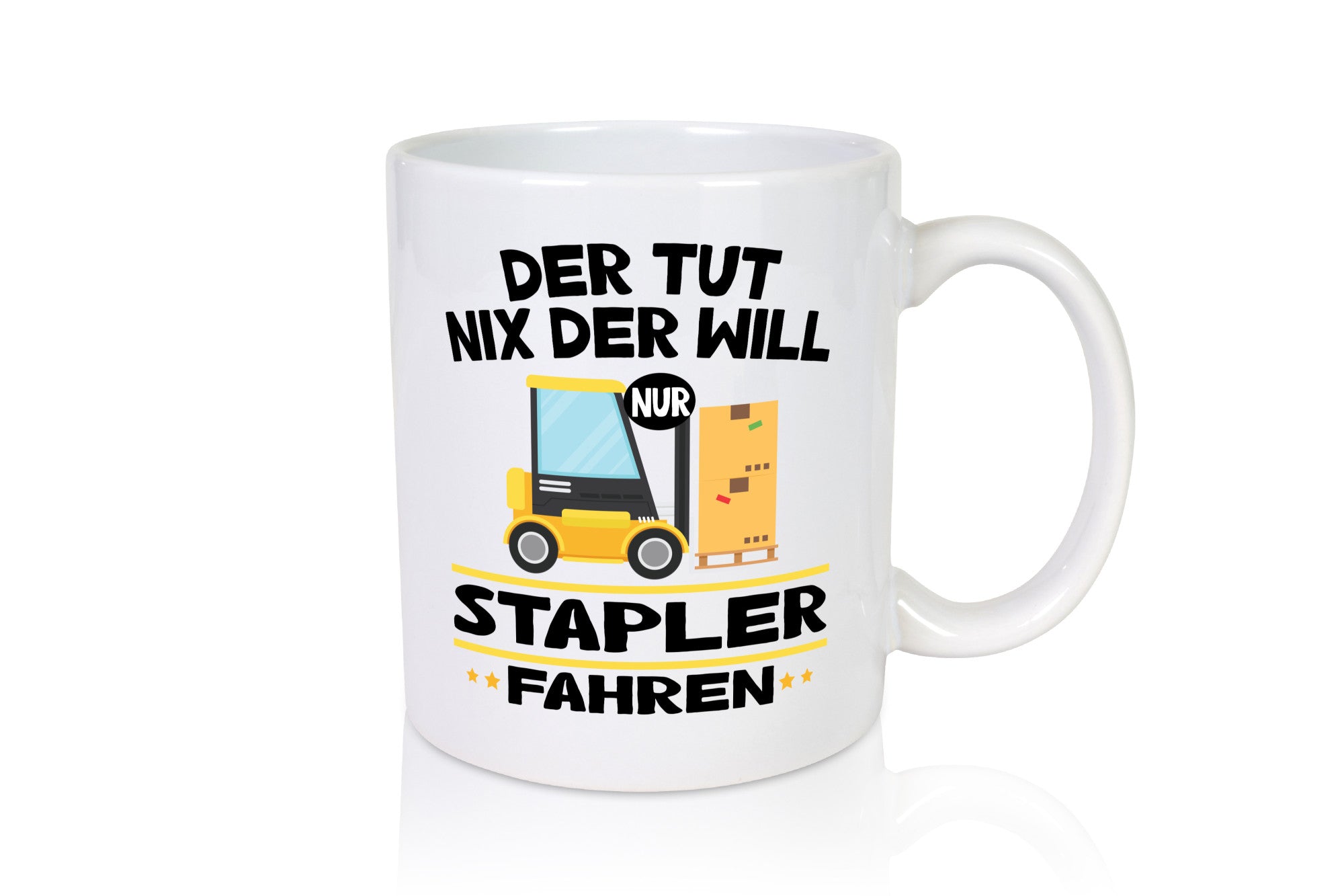 Der tut nix will nur Stapler Fahren | Staplerfahrer lustiger Spruch Geschenk