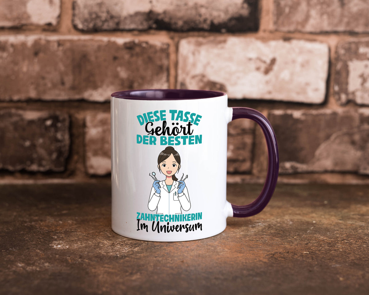 Im Universum: Zahntechnikerin | Zahnmedizin Humor Geschenkidee Tasse