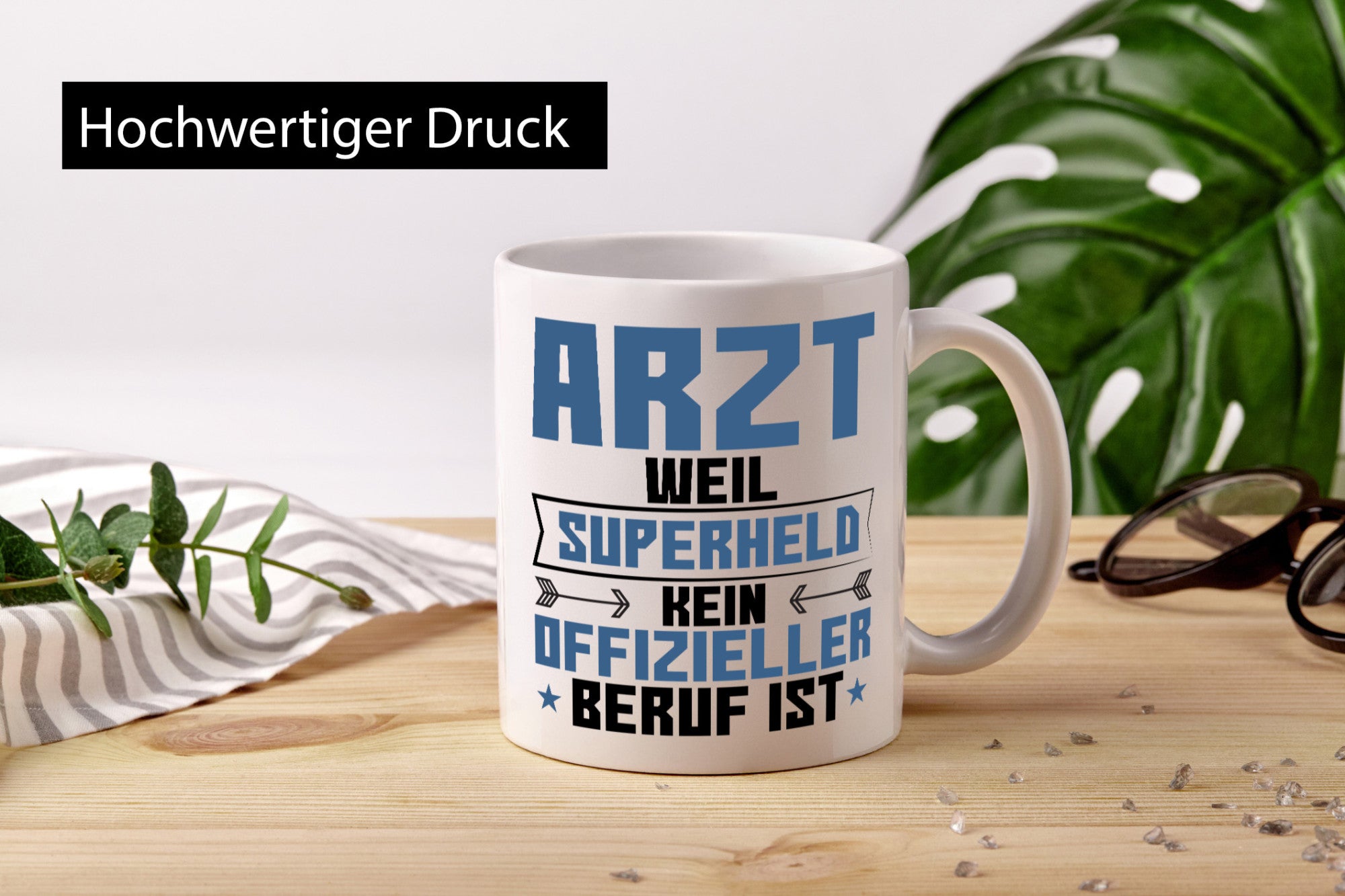 Superheld Arzt | Medizin Doktor Facharzt Geschenk Humor Geschenkidee lustiger