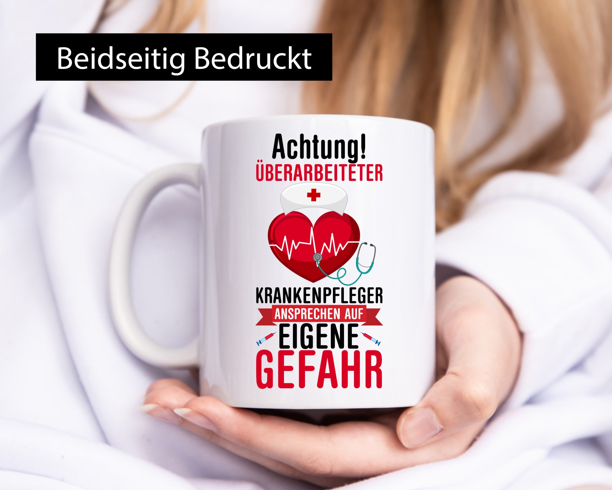 Überarbeiteter Krankenpfleger | Krankenhaus Pflegekraft lustiger Spruch