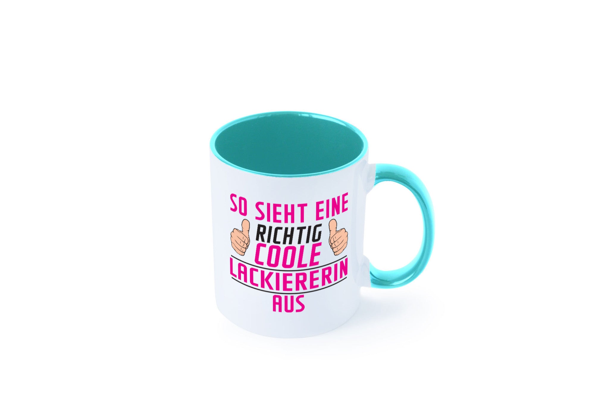 Richtig Coole Lackiererin | lackieren Geschenkidee Humor Tasse