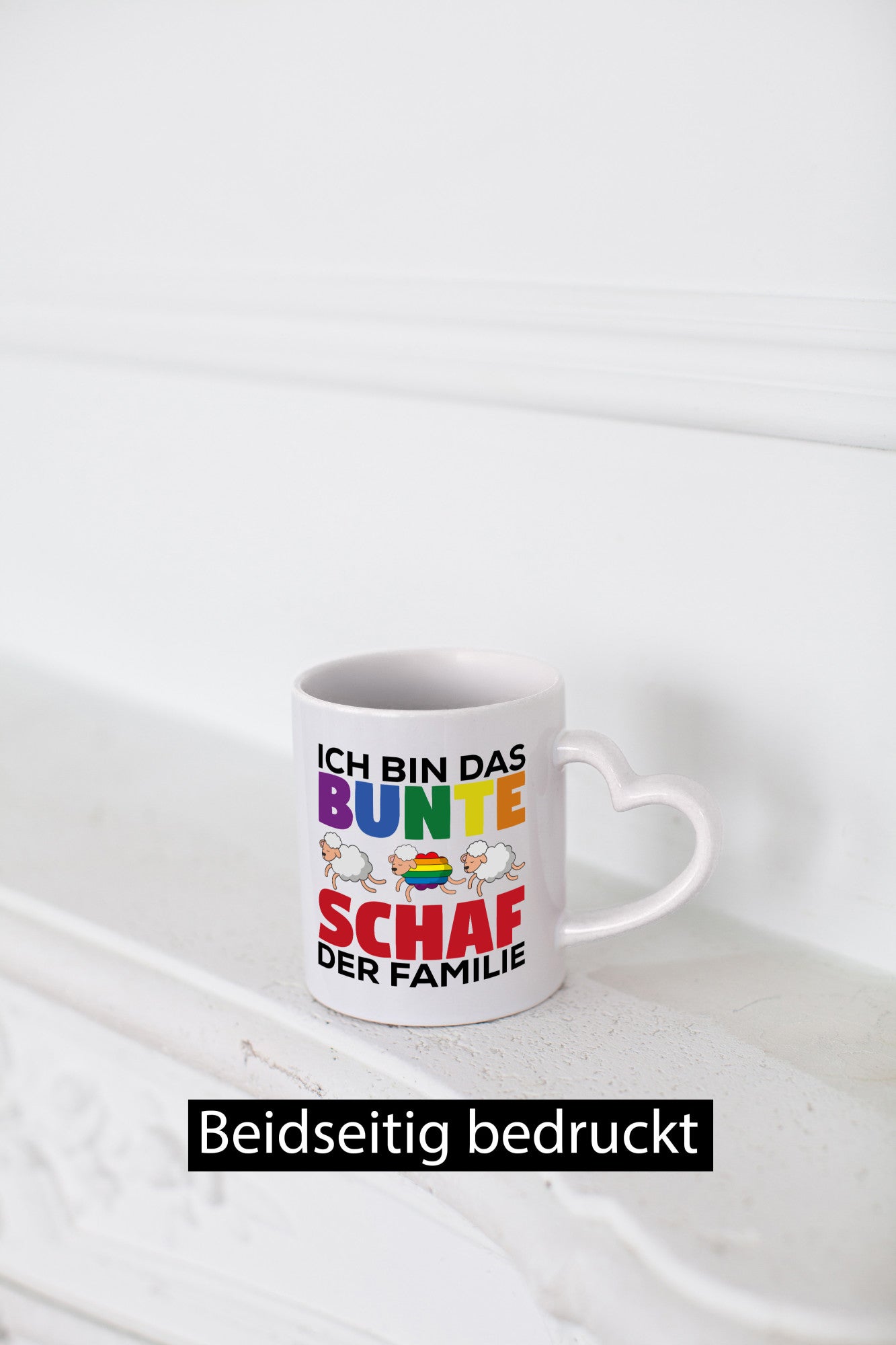 LGBTQ+ Tasse | Buntes Schaf Regenbogen Humor Geschenkidee