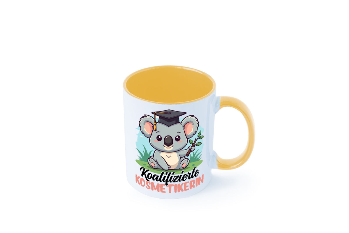Koalifizierte Kosmetikerin | Kosmetik Stylistin Geschenkidee Humor Tasse