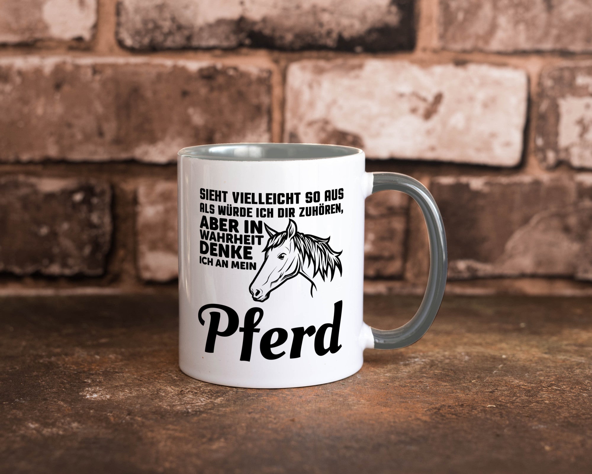 Pferde Spruch | Reiterin Tasse Pferdesport Reiten Humor Geschenkidee