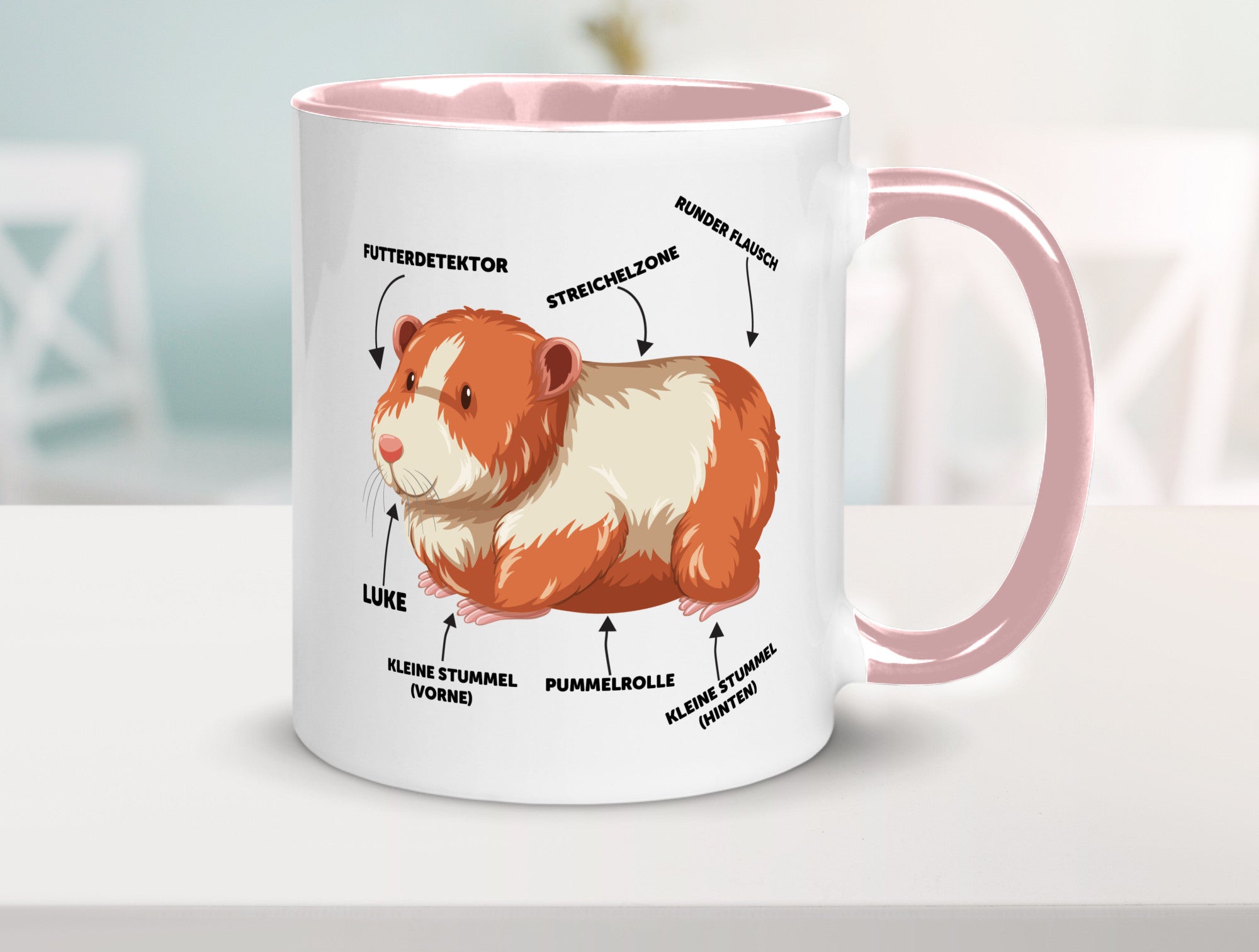 Meerschwein Geschenkidee Humor Tasse