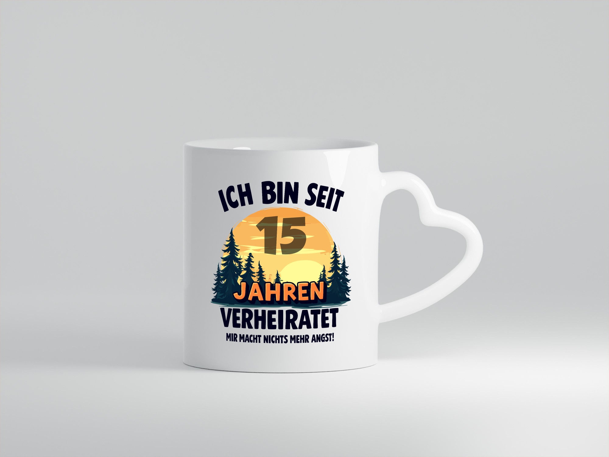 Ich bin Verheiratet | 15. Hochzeitstag Ehepaar lustiger Spruch Geschenk Humor