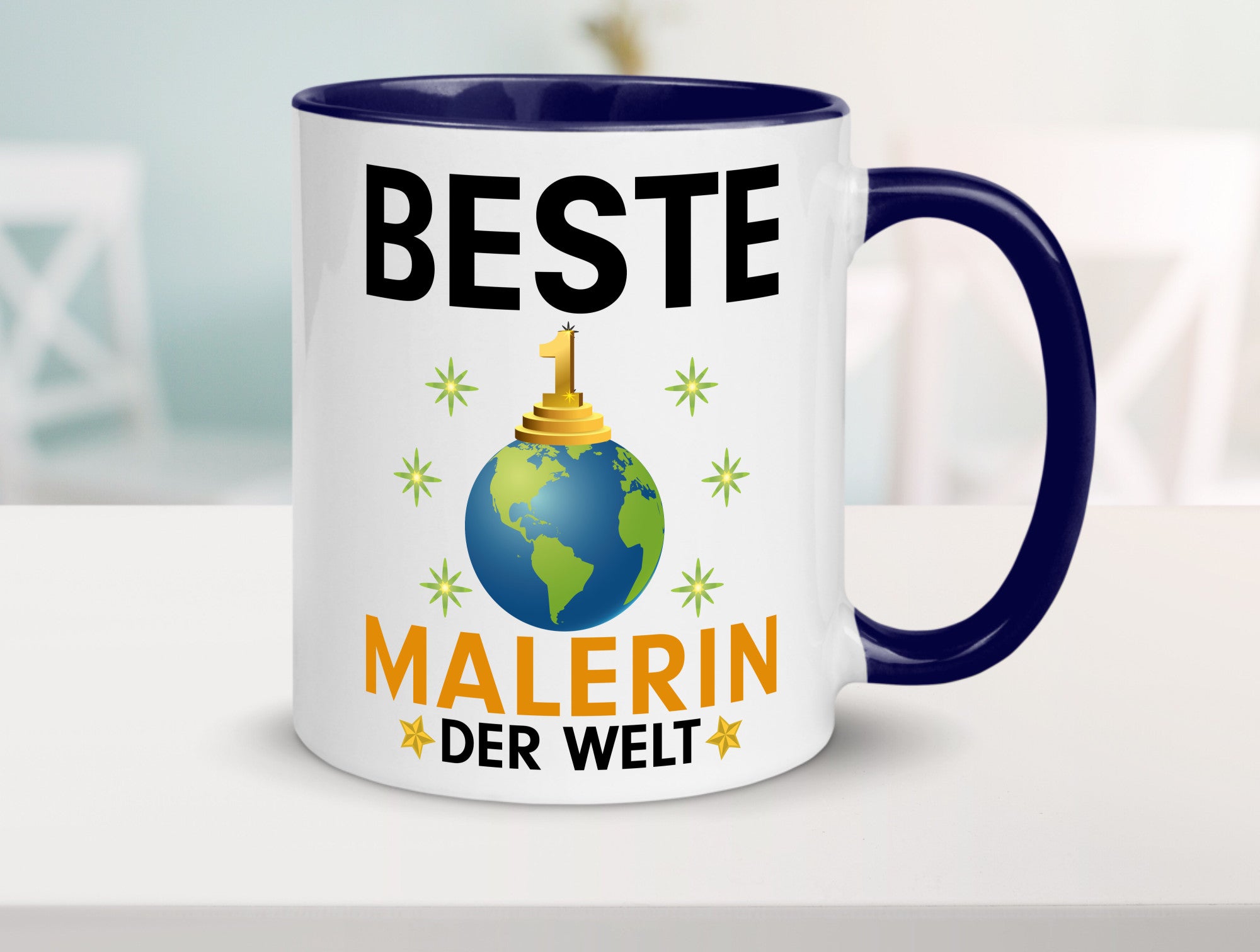 Welt Bester Malerin | Malerinnen Geschenk Humor Geschenkidee lustiger Spruch