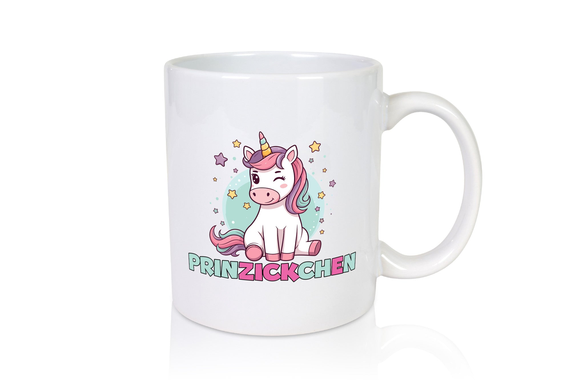 Prinzickchen | Einhorn Zicke lustig Humor Geschenkidee Geschenk Tasse