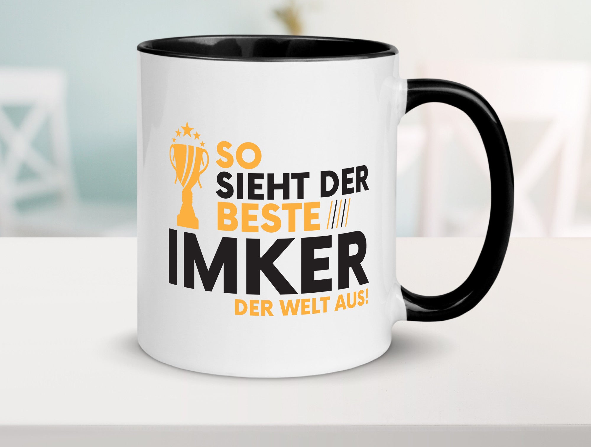Der Weltbeste Imker | Imkerei lustiger Spruch Geschenk Humor Geschenkidee Tasse