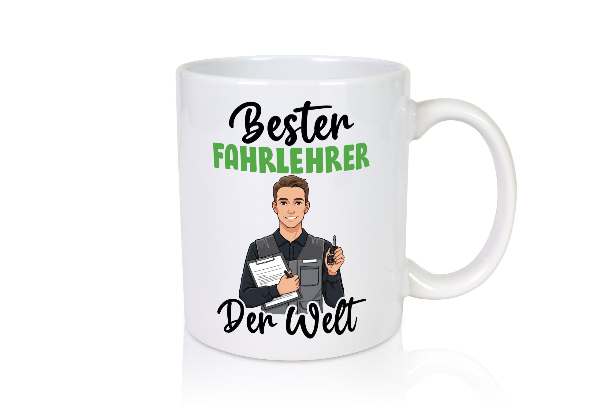 Bester Fahrlehrer | Fahrschule v2 Humor Geschenkidee Tasse